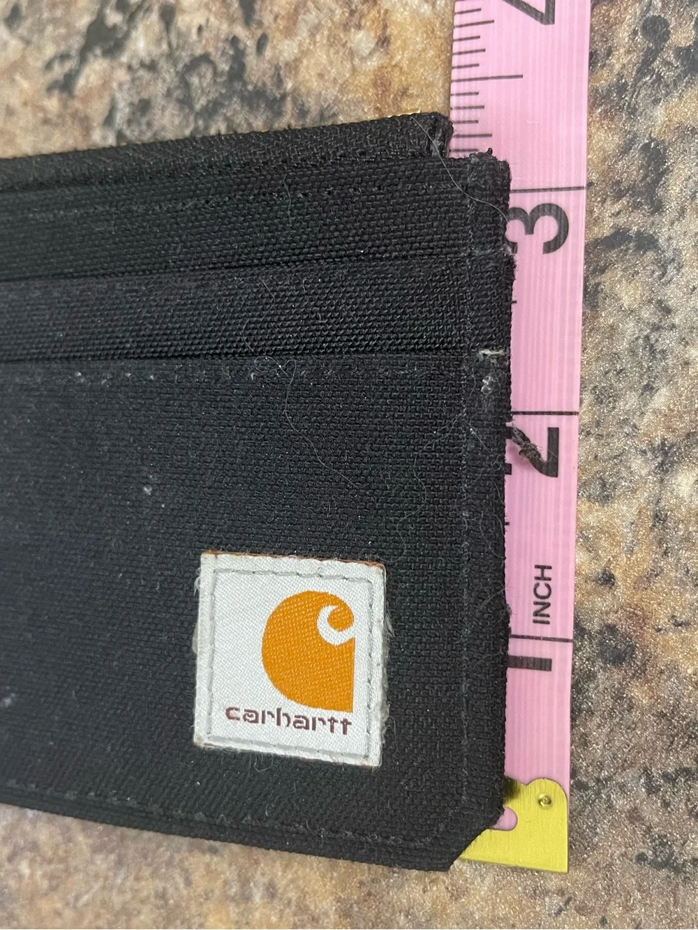 Carhartt Black Canvas wallet